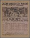 Babe Ruth scrapbook volume 05 part 01, between 1924 and 1927