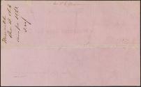 Mercantile Base Ball Club Dues receipt, 1863 October 14