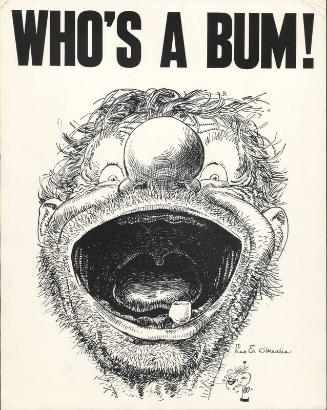 Who's a Bum! cartoon, 1955 October 05