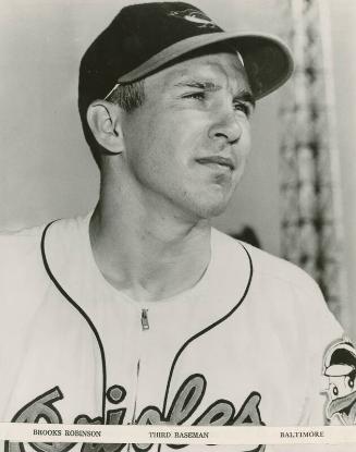 Brooks Robinson Portrait photograph, between 1955 and 1961