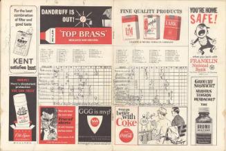 Philadelphia Phillies versus New York Mets program scorecard, 1964 June 21