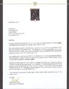 Letter and Invitation from Commissioner Bud Selig to Stan Musial, 1999 September 23-October 24