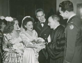 Bob Feller Wedding photograph, 1943 January 18