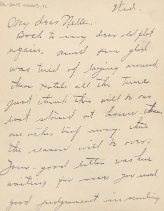 Letter from Roxey Roach to Nelle Stewart, 1910 August 17
