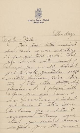 Letter from Roxey Roach to Nelle Stewart, 1910 September 12