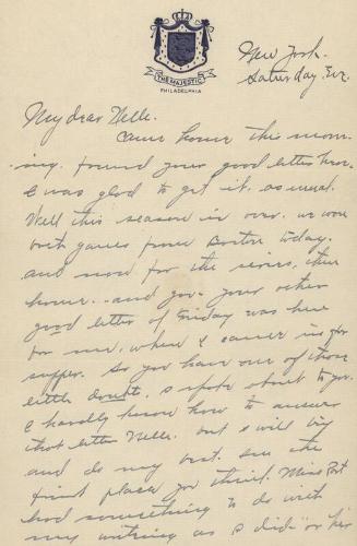 Letter from Roxey Roach to Nelle Stewart, 1910 October 08
