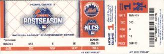 Chicago Cubs versus New York Mets NLCS tickets, 2015 October 17-18