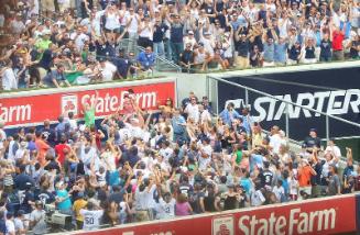 Fans Catching Derek Jeter's 3000th Hit photograph, 2011 July 9