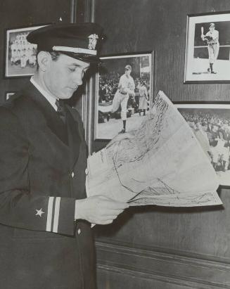 Charlie Gehringer Navy photograph, 1942 January 03