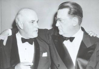 Walter O'Malley and John Collins photograph, 1953 February 03