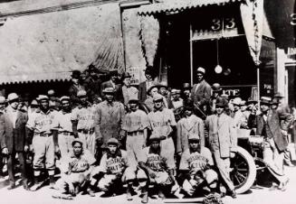 Occidental Salt Company Team photograph, 1909