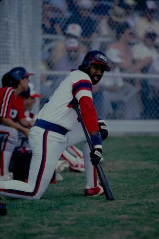 Harold Baines slide, approximately 1985 March