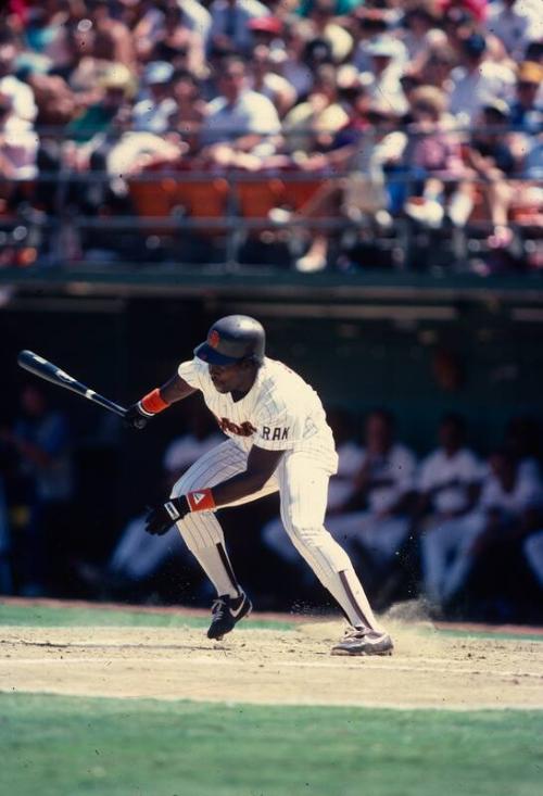 Tony Gwynn Batting slide, 1985 or 1986