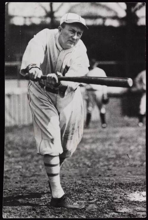 Ty Cobb Batting photograph, 1929 March