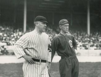 John Evers and John McGraw photograph, 1911 or 1912