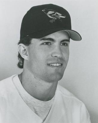 Mike Mussina photograph, probably 1995