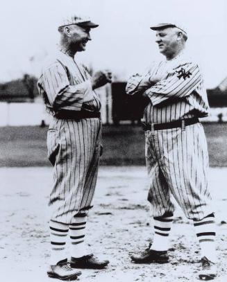 John McGraw and Hughie Jennings photograph, approximately 1922