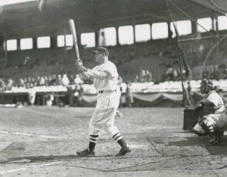 Jimmie Foxx Taking Batting Practice photograph, between 1936 and 1941