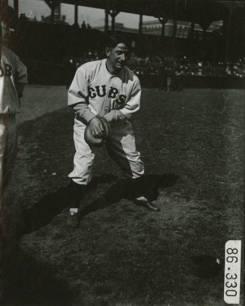 Roger Bresnahan Posed Fielding photograph, between 1913 and 1915