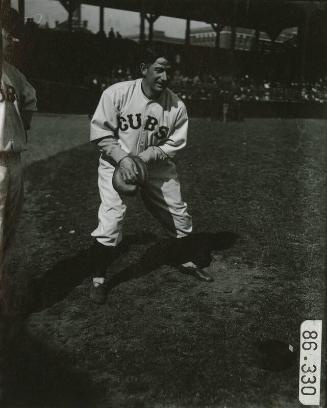 Roger Bresnahan Posed Fielding photograph, between 1913 and 1915