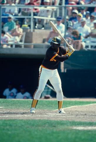 Tony Gwynn Batting slide, 1984 March