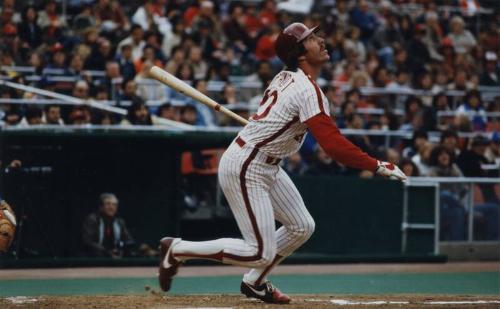 Mike Schmidt Batting photograph, between 1972 and 1989