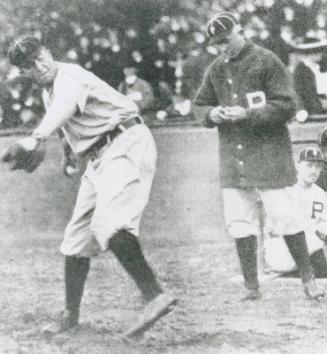 Grover Cleveland Alexander Pitching photograph, probably 1916