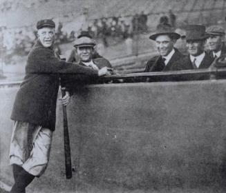 Grover Cleveland Alexander Shaking Hands with Fan photograph, probably 1916