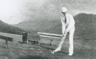 Grover Cleveland Alexander Golfing reprint, probably 1916