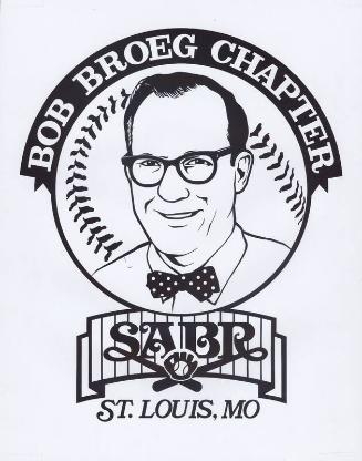 Bob Broeg SABR Chapter logo, undated