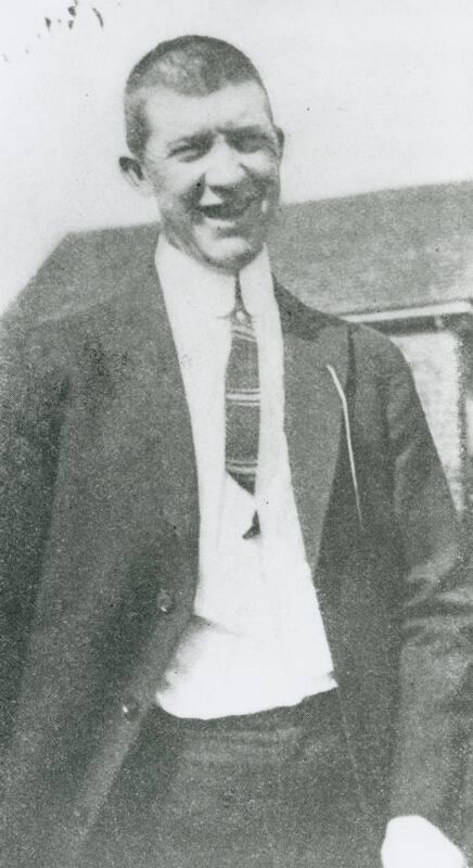 Grover Cleveland Alexander Half-Length Portrait photograph, probably 1916