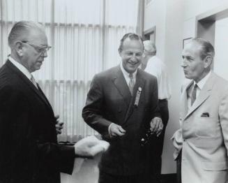 Charlie Gehringer and Stan Musial photograph, undated