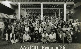 All-American Girls Professional Baseball League Reunion photograph, 1986