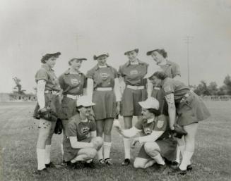 Chicago Colleens Players photograph, 1950