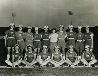Chicago Colleens Team photograph, 1950