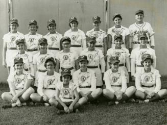 Kalamazoo Lassies Team photograph, 1952