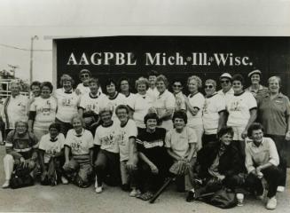 All-American Girls Professional Baseball League Reunion photograph, undated