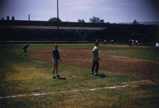 Grand Rapids Chicks during Spring Training photograph, undated