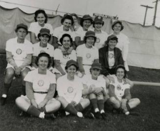 Grand Rapids Chicks Team photograph, 1950