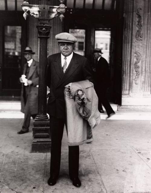 Babe Ruth photograph, 1930 March