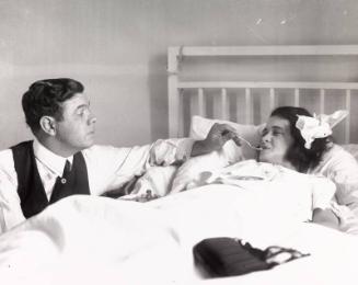 Babe and Helen Ruth at the Hospital photograph, 1922