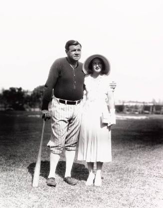 Babe and Claire Ruth photograph, undated