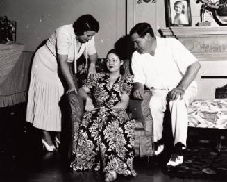 Babe, Claire, and Julia Ruth photograph, 1938 August 16