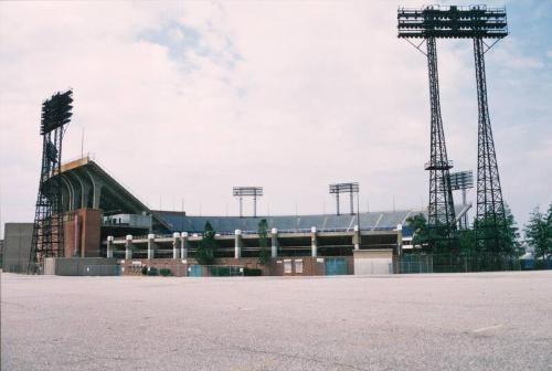 Grandstand Exterior photograph, 1994 July