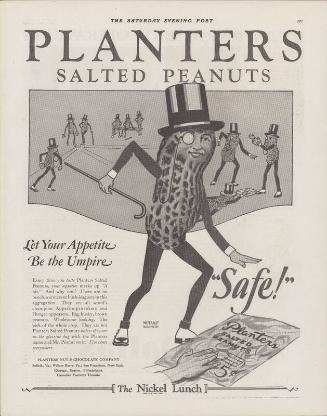 Planters Peanuts advertisement, 1928 October 13