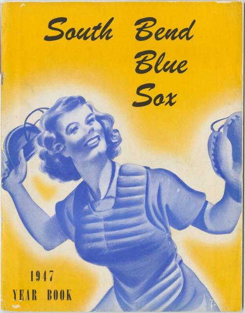 South Bend Blue Sox yearbook, 1947