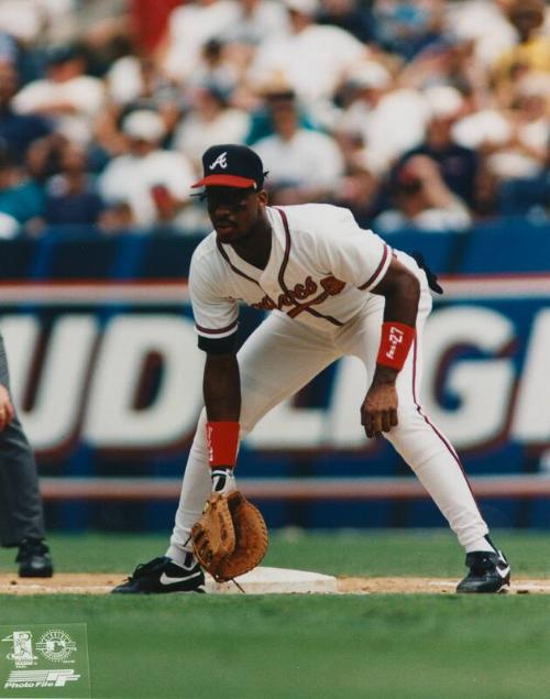 Fred McGriff Fielding photograph, 1997
