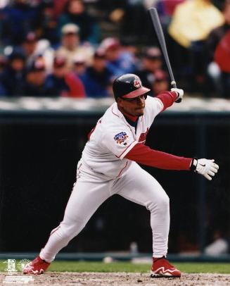 Manny Ramirez Batting photograph, 1997