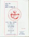 Grand Rapids Chicks program and score book, 1954