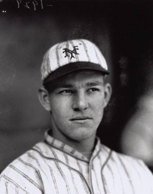 Mel Ott photograph, between 1926 and 1929